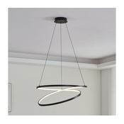 Eglo 901138 - LED Lestenec na vrvici RUOTALE LED/42W/230V 3000K črna