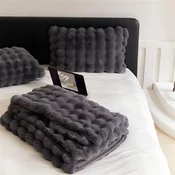 Mehka odeja | COZYGLAM, Siva
