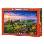 Castorland - Puzzle Sončni vzhod na gori Wolchulsan v Južni Koreji - 3 000 kosov