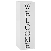 Stalak za kišobrane s natpisom Welcome celicni bijeli