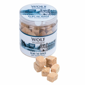 Wolf of Wilderness - zamrznjeno posušeni premium prigrizki - Blue River - losos (70 g)