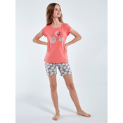 Pyjamas Cornette Young Girl 788/100 Happy 134-164 coral