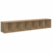 Vidaxl Komplet TV omaric 2 szt. Umetni hrast 37 x 35 x 107cm