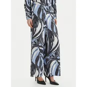 Vero Moda Hlače iz tkanine Vera 10338759 Modra Wide Leg