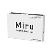 Miru 1 Month Menicon for Astigmatism