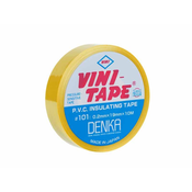 KEMOT Izolirni trak PVC 0,2mm x 19mm x 10m, rumen, (20822844)