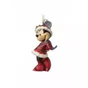 JIM SHORE Minnie Mouse Sugar Coated Hanging Ornament Figure - A28240  Disney, 10 cm