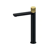 Rosan S.2 BLACK - GOLD Baterija za lavabo L