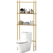 Homestar Toaletna polica 3 nivoji 69x255x181 cm naravna