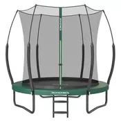 Songmics Trampolin 244x239 cm Zelena