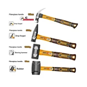 Super Ingco cetvorodelni set cekica HCH9004L