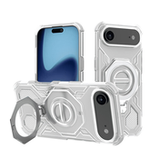 Hibridna maska Carbon Shield Pro za iPhone Air - white transparent