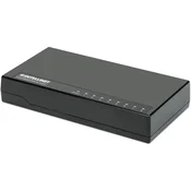 Intellnet LAN switch 561754, 10/100/1000 8-portni, Crni