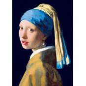 BlueBird - Puzzle Vermeer- Girl with a Pearl Earring, 1665 - 1 000 kosov