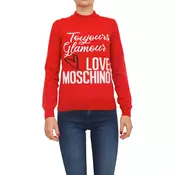 Love Moschino Ženski džemper WS57R11X1434-O93, Crveni
