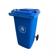 Koš za odpadke 240L modri