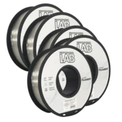 Professional Lab 5x HS-PLA Prosojna Filament 1.75?mm - Professional Lab Visoko Hitrostni Filament za 3D Tisk (1kg Kolut)