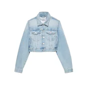 Pull&Bear Prehodna jakna svetlo modra