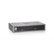 LEVELONE 4-vratno omrežno stikalo FEU-0511 4 Port 10/100MMbps switch + 1 MMF SC Port