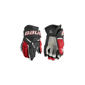 BAUER Hokejske rokavice BAUER Supreme Mach - Senior črno-rdeče, vel.: 14.0, (20744437)