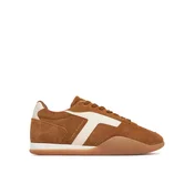 Tommy Hilfiger Superge Th Vintage Low Runner Suede FW0FW09621 Rjava