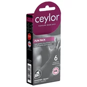 Ceylor Single: Fun-Pack, 6 condoms