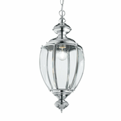 Ideal Lux - Lestenec na verigi 1xE27/60W/230V krom