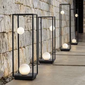 Karman Abachina LED talna svetilka IP65 70cm črna - Dizajn - črna, bela - Kovina