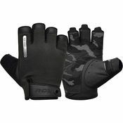 RDX Sports Fitness gloves T2 Black 1430 g S