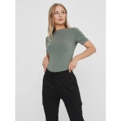 VERO MODA Majica PANDA, zelena
