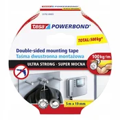 shumee TESA ULTRA STRONG dvostranski penasti montažni trak 5 m x 19 mm lepilni trak