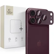Tech-protect CamFull Fit zaščitno steklo za kamero za iPhone 18 Pro Max, bordo
