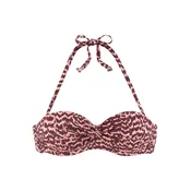 LASCANA Bikini zgornji del pastelno roza/svetlo roza/bordo