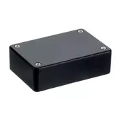 Kutija plasticna Hammond 1591ABK, 100x50x25mm, crna