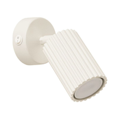 Sollux SL.1598 - Zidni spot KARBON 1xGU10/10W/230V krem boje