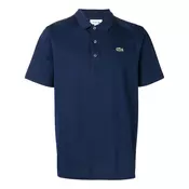 Lacoste - embroidered logo polo shirt - men - Blue