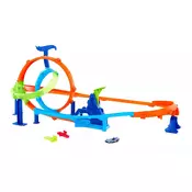 Staza Hot Wheels - Rapid Launch Cyclone, s auticem
