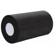 vidaXL Samolepljiva tape za umetno travo Črna 10 x 0,15 cm