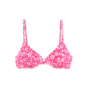 VIVANCE Bikini zgornji del roza/bela