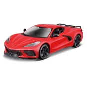 Maisto - 2020 Chevrolet Corvette Stingray, rdeč, 1:18