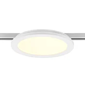 Trio Lighting Camillus LED tirna svetilka za DUOline, bela, O 26 cm - Dnevna soba/jedilnica - Sodobni - bela mat barva - Plastika
