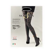 Solidea Rachel 70 Den Lace Compression Tights 10 15mmHg 4XL Black