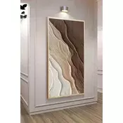 Wallity Dekorativna uramljena slika, 120x50cm, Šarena