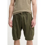 Bombažne kratke hlače iz jeansa Alpha Industries Aircraft