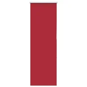 Vidaxl Rolo zavesa zatemnitvena rdeča 60x130 cm širina blaga 55,7 cm poliester