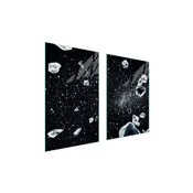 shumee ZAŠČITNA STEKLENA KROŽNIK ZA KUHINJO 65x52 ICE