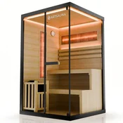 Homestar Sauna kabina Vantaa 120x120 cm črna