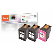 PEACH črnilo HP 301XL,KOMPLET XXL , 2xBK-14ml, 1xCOLOR-13ml 319211