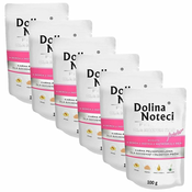 Dolina Noteci Premium Junior Small Breed Turkey Hearts & Goose Liver 6 x 100 g