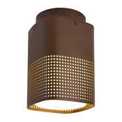 Nordlux - Vanjska stropna svjetiljka SIDARA 1xE27/15W/230V IP54 smeđa